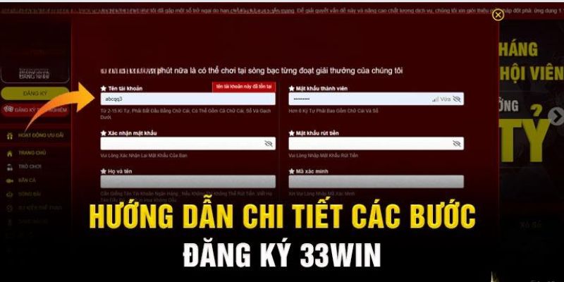 huong dan dang ky 33win tren dien thoai